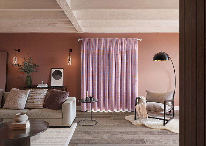 Bamboo Candy, Red Lilac - Made To Measure Curtains - Image 15